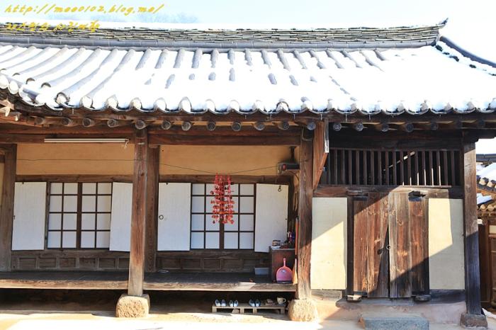 조선시대양반가옥논산명재고택의설경을만나다 8