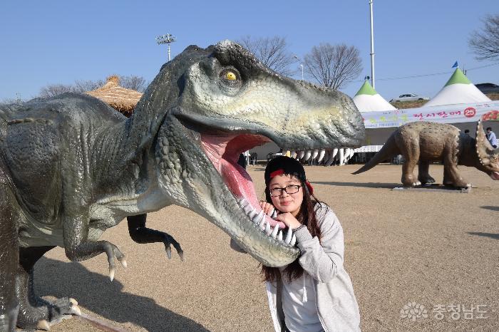 아이들을 위한 공룡 전시장