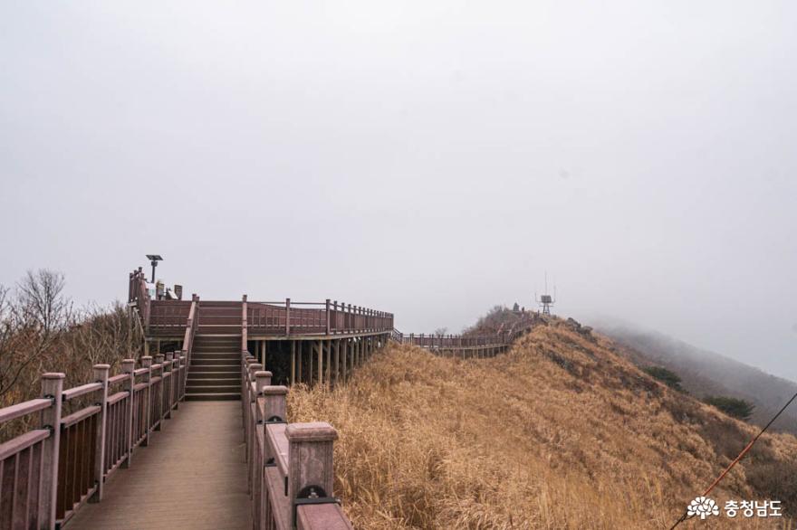 1600개 계단을 오르면 만날 수 있는 홍성의 겨울산, 오서산