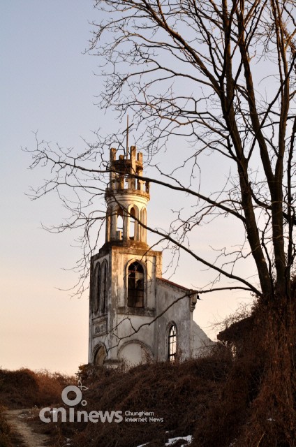 '아름다운 순례길'에서 마주한 불탄교회 사진