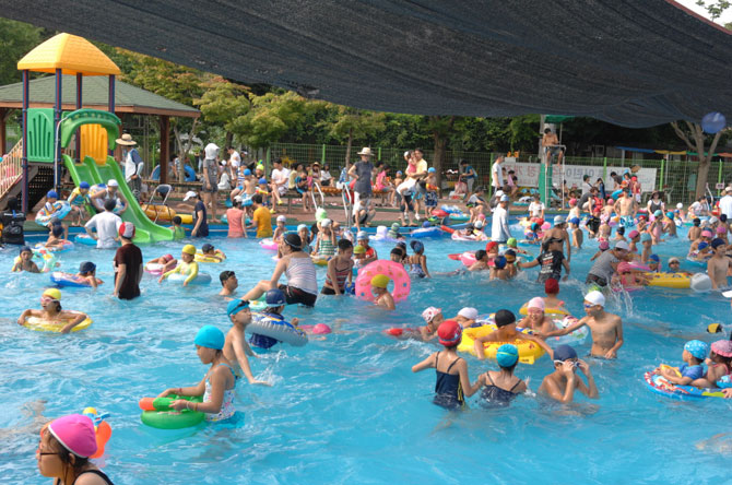 7월2일 곰나루 어린이 수영장 무료 개장