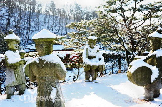 성탄절에 옛 풍경을 만나다 사진