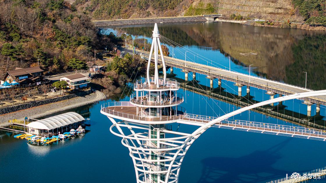 지금 가장 주목받는 충남 신상여행지 청양 칠갑타워전망대