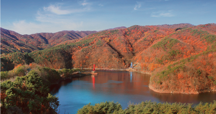 칠갑산 청장호, 출렁다리